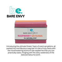 RASPBERRY SATSUMA All Natural Soap Bar