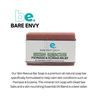 SKIN RESCUE All Natural Soap Bar for Psoriasis & Eczema